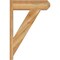 Ekena Millwork Traditional Craftsman Rough Sawn Outlooker, Western Red Cedar, 8"W x 26"D x 38"H OUT08X26X38TRA04RWR - alternate 2